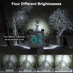 QRLaer Beam Tactical Torch 2000 Lumens