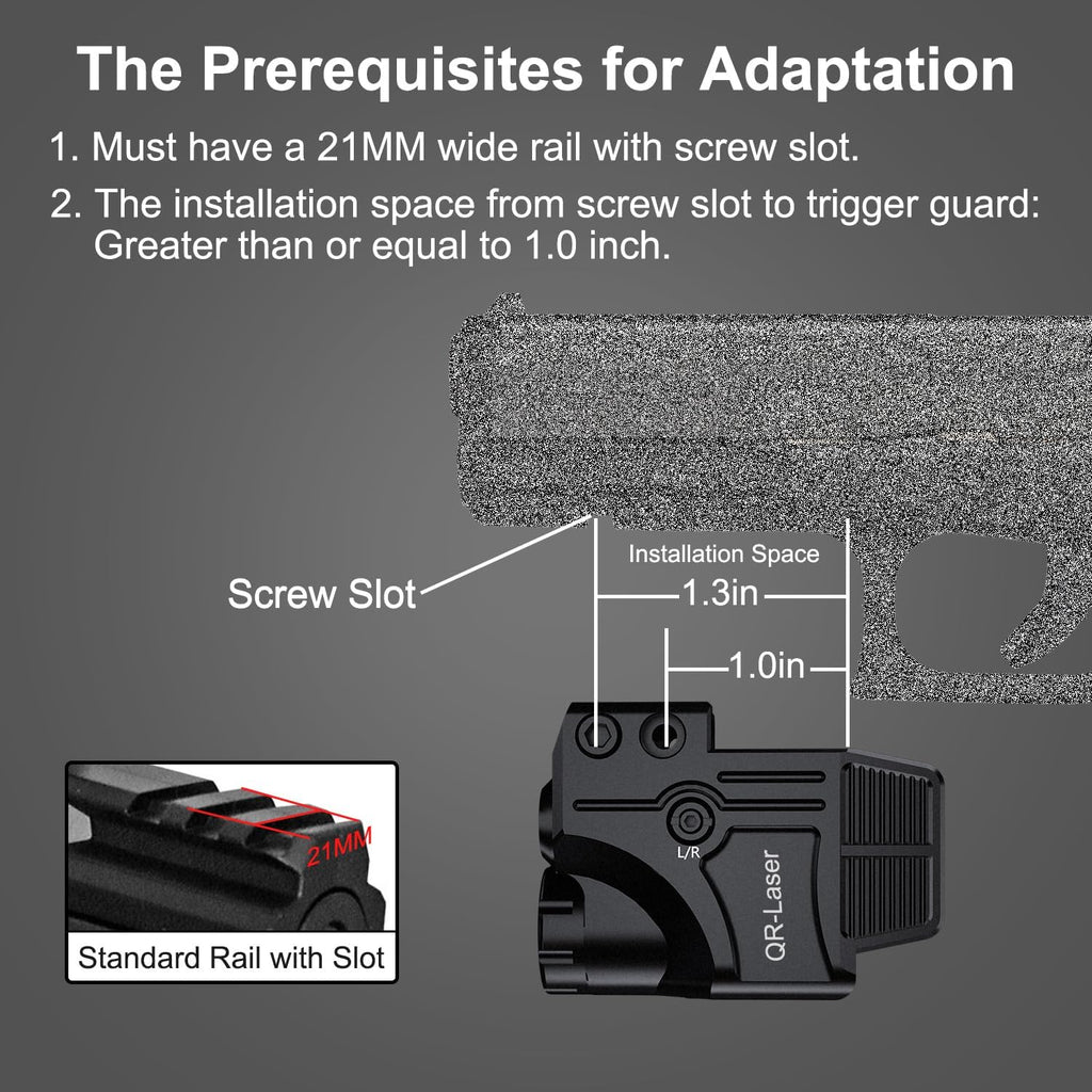 QRLaer DualRay Tactical Laser Sight